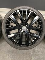19'' originele Volkswagen Golf / Caddy velgen + banden 5x112, 19 inch, Gebruikt, Banden en Velgen, Ophalen of Verzenden
