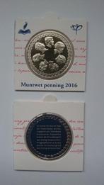 200 jaar Muntwet penning in munthouder, Postzegels en Munten, Penningen en Medailles, Verzenden, Overige materialen, Nederland