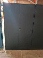 Zwarte Draaideurkast | Garage kasten | Kasten 195x120x42