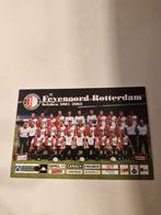 Feyenoord Elftal kaart Seizoen 2001/2002, Ophalen of Verzenden, Gebruikt, Feyenoord, Poster, Plaatje of Sticker