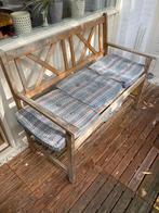 Leuk bankje voor balkon of tuin, Ophalen, Gebruikt, Hout