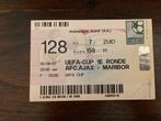 Ticket AJAX - Maribor UEFA cup 30-09-1997, Verzamelen, Ophalen of Verzenden, Gebruikt, Ajax, Overige typen