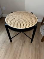 Bijzettafel webbing, Minder dan 55 cm, Rond, Zo goed als nieuw, Ophalen