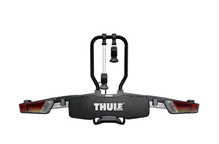 Thule EasyFold XT 933 opvouwbare fietsendrager 2 e-bikes, Auto diversen, Fietsendragers, Nieuw, Trekhaakdrager, 2 fietsen, Brede banden