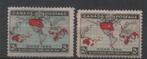 S99 Canada 74a+b ongebruikt met plakker, Postzegels en Munten, Postzegels | Amerika, Verzenden, Noord-Amerika, Postfris
