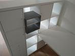 Tafel of buro voor montage aan Kallax kast, Ophalen, Zo goed als nieuw, Minder dan 150 cm, Minder dan 100 cm