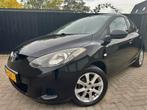 Mazda 2 1.3 63KW 5DRS 2008 Zwart Airco Apk Nap✅, Voorwielaandrijving, Stof, Zwart, 4 cilinders