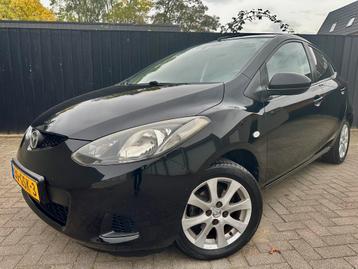 Mazda 2 1.3 63KW 5DRS 2008 Zwart Airco Apk Nap✅ beschikbaar voor biedingen