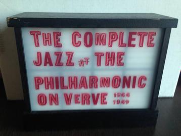 Jazz at the Philharmonic deluxe limited 10 cd box TOPPER beschikbaar voor biedingen