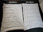 Kinderdekbed peuterdekbed ledikant peuterbed 2 stuks 5€ p.s., Gebruikt, Jongetje of Meisje, Wit, Dekbedovertrek