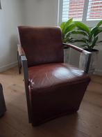 Volleren Eetkamerstoelen van Goossens, Huis en Inrichting, Stoelen, Gebruikt, Bruin, Vintage, Ophalen of Verzenden