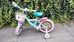 Frozen kinderfiets met zijwieltjes, Ophalen, Gebruikt, 16 inch