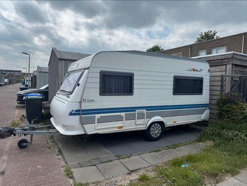 HOBBY 440 DE LUXE / MOVER / VOORTENT / STABILISATOR, Caravans en Kamperen, Caravans, Particulier, tot en met 4, 1000 - 1250 kg