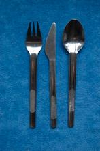 KLM: bestek, geribbeld handvat, Verzamelen, Luchtvaart en Vliegtuigspotten, Ophalen of Verzenden, Gebruikt, Overige typen