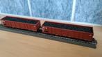 Marklin 4716 ENAUS hogeboordwagons 2 stuks D.B., Wisselstroom, Wagon, Ophalen of Verzenden, Zo goed als nieuw