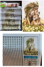 Diamant painting-Leeuwen Familie, Ophalen of Verzenden, Nieuw, Knutselwerk