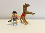 Western nr 103: Indiaan Krijger Indianen Dorp 3733 3732 3870, Kinderen en Baby's, Speelgoed | Playmobil, Ophalen of Verzenden