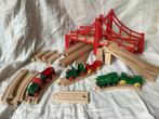 Brio -origineel- spoor, bruggen, locomotief en wagon, etc., Ophalen of Verzenden, Gebruikt, Rij- of Hobbelspeelgoed