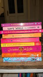 9 x meiden boeken tiener oa tina vip Izzy Love, Ophalen of Verzenden, Zo goed als nieuw