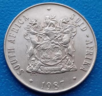  Zuid-Afrika 50 cents - 1987 UNC   beschikbaar voor biedingen