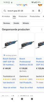 Multitool bosch, Ophalen, Overige typen
