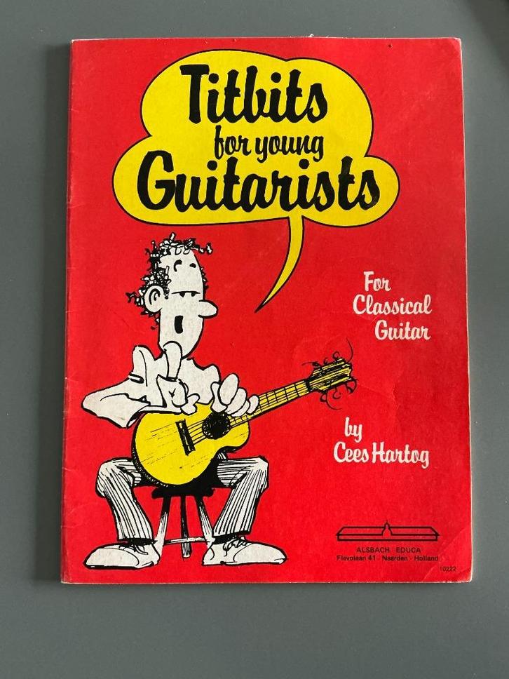 Cees Hartog Gitaar Lesboeken ,, Muziek en Instrumenten, Bladmuziek, Les of Cursus, Populair, Gitaar, Ophalen of Verzenden