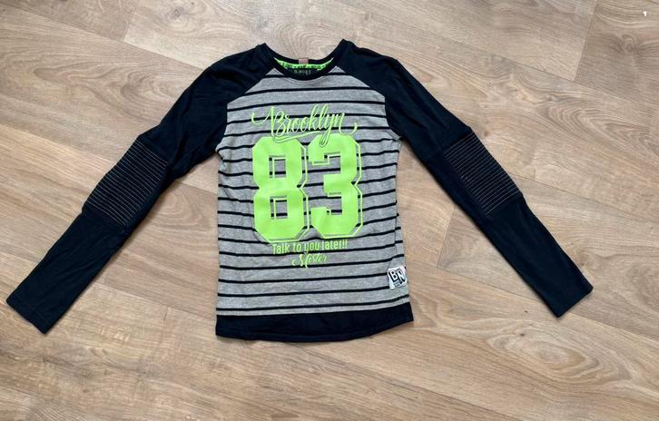 Longsleeve - B.Nosy - maat 134/140, Kinderen en Baby's, Kinderkleding | Maat 134, Zo goed als nieuw, Jongen, Shirt of Longsleeve