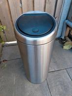 Brabantia prullenbak, Huis en Inrichting, Ophalen of Verzenden, Zo goed als nieuw, Rvs, 50 tot 75 cm