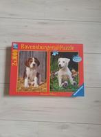 Puzzel Honden Ravensburger 2 x 1000 stukjes, Ophalen of Verzenden, Legpuzzel, Meer dan 1500 stukjes, Zo goed als nieuw