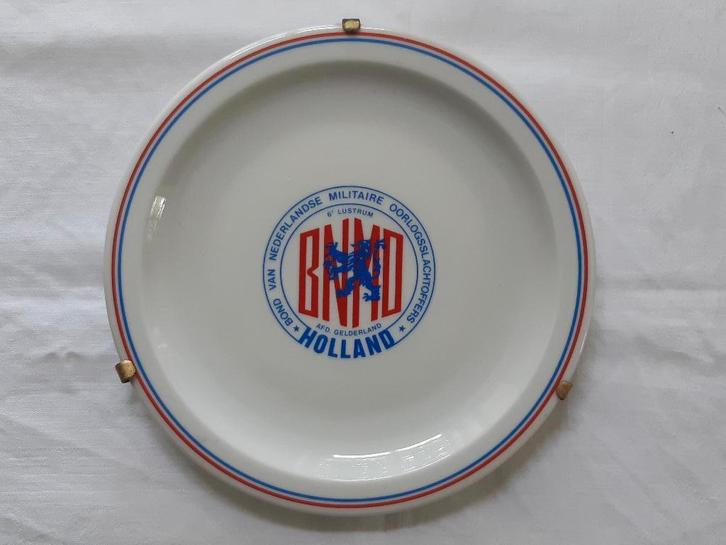 Militaria lustrum wandbord B.N.M.O.-afdeling Gelderland 1975, Antiek en Kunst, Antiek | Wandborden en Tegels, Ophalen of Verzenden