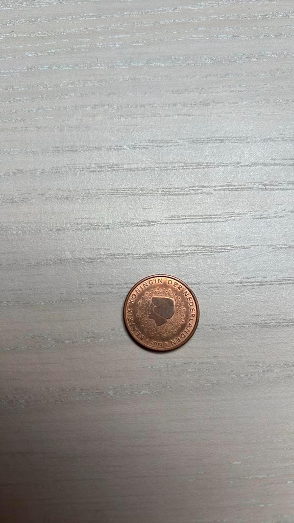 5 cent munt beatrix 2010, Postzegels en Munten, Munten | Europa | Euromunten, Ophalen of Verzenden