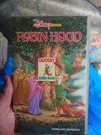 Disney Classics - VHS - Robin Hood Gezocht (NL), Alle leeftijden, Ophalen of Verzenden, Zo goed als nieuw, Tekenfilms en Animatie