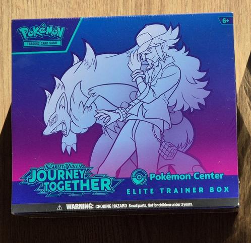 Journey Together ETB – Pokémon Center, Hobby en Vrije tijd, Verzamelkaartspellen | Pokémon, Nieuw, Ophalen of Verzenden