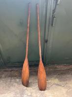 2  mooie  Houten peddels, Enkelbladige peddel, Gebruikt, Ophalen of Verzenden, Nb