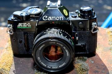 Canon AE-1 Program: mooi & werkt 100% beschikbaar voor biedingen
