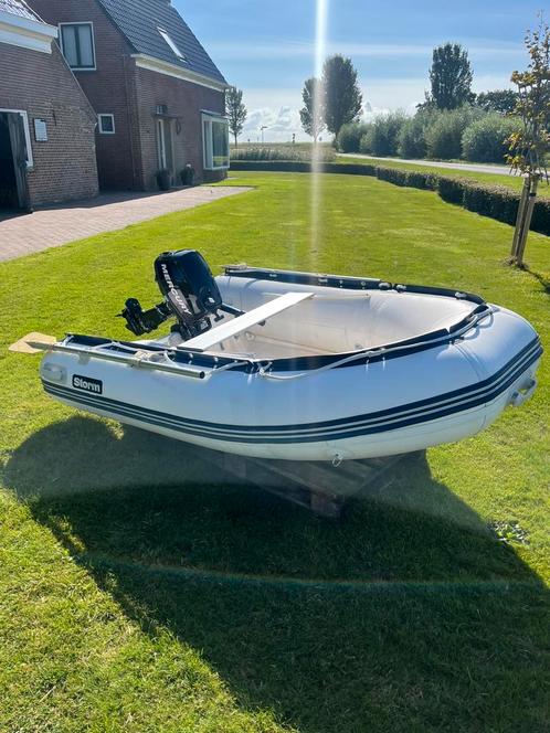 Rib 240 stom + Mercury 6pk 4takt kortstaart, Watersport en Boten, Bootonderdelen, Zo goed als nieuw, Overige typen, Motorboot
