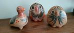 Vintage Tonola uilen en vogel, Ophalen of Verzenden, Zo goed als nieuw, Vogel, Beeldje of Figuurtje