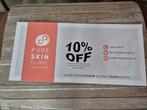 Kortingbon voor pure skin clinic, Eén persoon, Kortingsbon, Overige typen