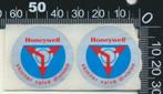 Sticker: Honeywell - Skinner Valve Division, Ophalen of Verzenden, Zo goed als nieuw, Bedrijf of Vereniging