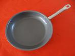 Koekenpan Hackman keramische coating diam 28 cm, Gebruikt, Ophalen of Verzenden, Rvs, Keramische plaat