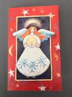 Kinderpostzegels kaart 9301 Winterengel, Ophalen of Verzenden, Ongelopen, Seizoenen