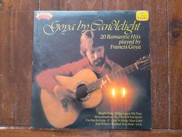 LP Francis Goya / Goya by candlelight (1979) beschikbaar voor biedingen