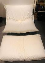 Ligne Roset Caitlin Fauteuil met footstool- Crème Bekleding, Ophalen, Zo goed als nieuw, Stof, 75 tot 100 cm