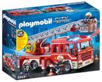 PLAYMOBIL 9463 Brandweer Ladderwagen met Licht en Geluid, Ophalen of Verzenden, Nieuw, Complete set