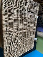 Rotan Opbergmand met Deksel, Overige materialen, Gebruikt, 50 tot 100 cm, 50 tot 75 cm