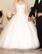 Trouwjurk maat 36, Ophalen, Zo goed als nieuw, Wit, Trouwjurk