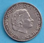 (KC68) Nederland 2,5 gulden 1962, Postzegels en Munten, Munten | Nederland, Koningin Juliana, Verzenden, Zilver, Losse munt