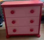 Mammut ladenkast van Ikea roze rood, Kinderen en Baby's, Kinderkamer | Commodes en Kasten, Ophalen of Verzenden, Gebruikt, Minder dan 50 cm