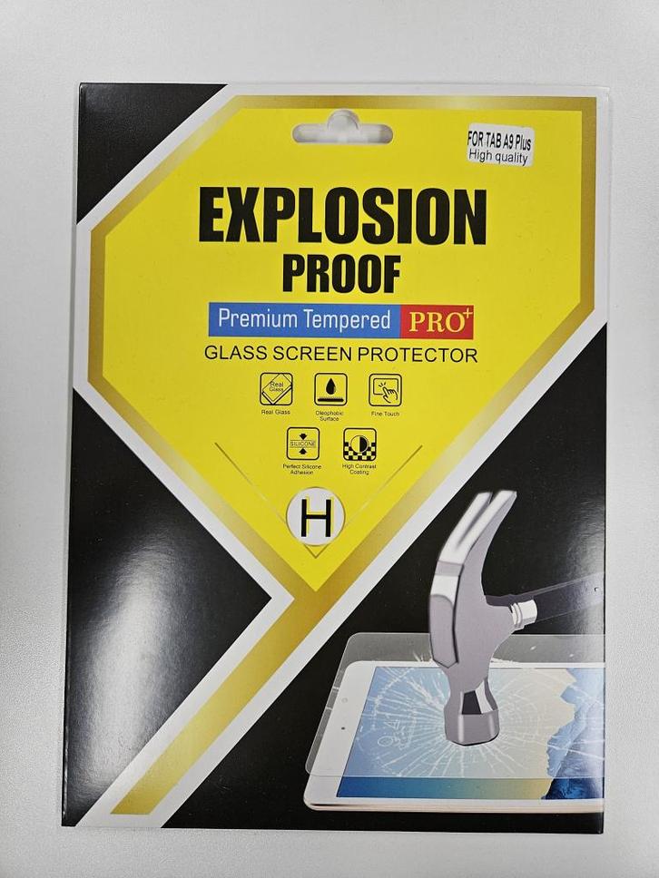 Glas protector Samsung Tab A9 Plus, Computers en Software, Tablet-hoezen, Nieuw, Screenprotector, 8 inch, Ophalen of Verzenden