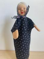 Vintage Handpop oude dame grootmoeder oma, Verzamelen, Poppen, Ophalen of Verzenden, Gebruikt, Pop